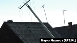 Повреждение линии электропередачи в Крыму. Архивное фото