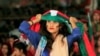 Supporters of Imran Khan's Pakistan Tehreek-e Insaaf (PTI) during a rally in Islamabad on July 30.
