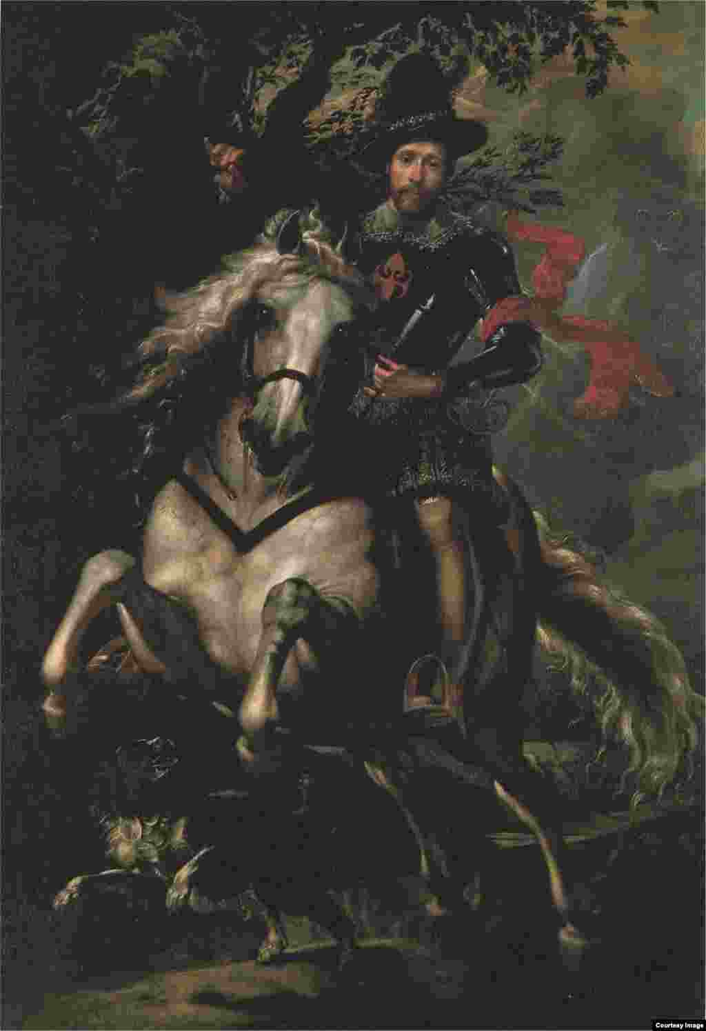 Rubens, Principele Doria călare.