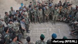 FILE: Afghan National Army soldiers in Kunduz Afghanistan.