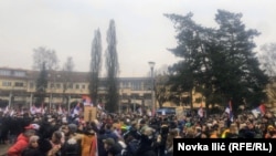 Protest u Požegi, 23. februar 2025.