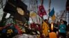 Вшанування пам'яті Героїв Крут на Аскольдовій могилі в Києві, 29 січня 2012 року
