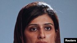 Pakistani Foreign Minister Hina Rabbani Khar