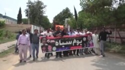 اسلام اباد کې خبریالانو لاریون وکړ