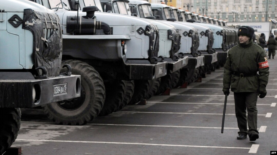 В Москву направлены дополнительные подразделения внутренних войск