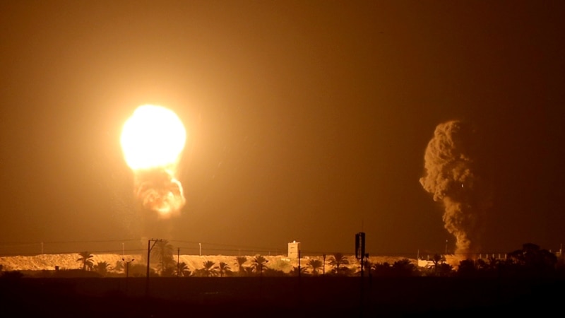 Gazadan Ysraýyla raketa atyldy, Ysraýyl Palestinadaky nyşanalary bombalady