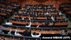 Sa jedne od konstitutivnih sednica Skupštine Kosova, juli 2025.