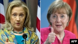 Hillari Klinton dhe Angela Merkel