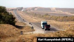 Трасса в Алматинской области. Иллюстративное фото.