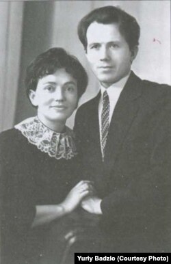 Юрій Бадзьо із дружиною Світланою Кириченко, яка також була активною учасницею українського правозахисного руху