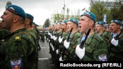 Парад до Дня перемоги у Донецьку, 9 травня 2015 року