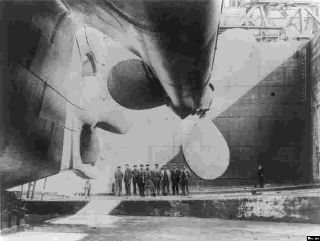 1911-ci il 31 may. İralndiyada Titanik Laqan &ccedil;ayına buraxılmaq &uuml;&ccedil;&uuml;n hazırlanır.&nbsp;