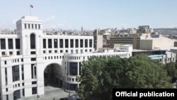 Здание МИД Армении в Ереване (архив)