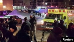 La Centrul Cultural Islamic de la Quebec la ora atentatului
