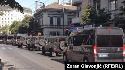 Žandarmerija u Beogradu, Srbija, 4. jul 2025.