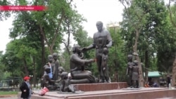 Ташкент тұрғындары "Халықтар достығы" ескерткішін қайта қойғызды