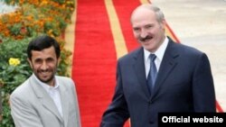 Лукашэнка і Ахмадзінэжад у Тэгеране, 2006