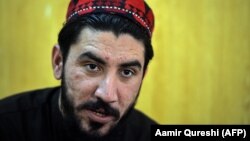 Pashtun rights leader Manzoor Pashteen (file photo)