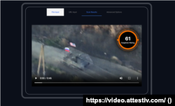 Video-ul cu tancul care are steagurile Rusiei și SUA a fost diagnosticat ca fiind alterat cu AI.