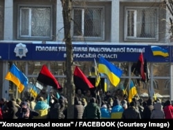 Протест ветеранів у Черкасах