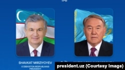 Өзбекстан президенті Шавкат Мирзияев пен Қазақстанның бірінші президенті Нұрсұлтан Назарбаев телефонмен сөйлесті. Өзбекстан президентінің ресми сайтындағы сурет. 