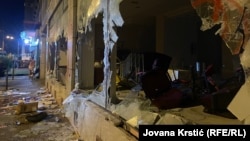 Demolirane prostorije naprednjaka u Stražilovskoj ulici u Novom Sadu, 14.8.2025.