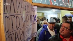 Активісти Оболоні виступили проти будівництва торговельного центру на «Героїв Дніпра» (відео)