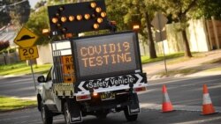 Signalizacija za drive-through testiranje na COVID-19, Melbourne