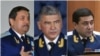 Три бывших генпрокурора Узбекистана – Рашиджон Кадыров, Ихтиëр Абдуллаев, Отабек Муродов (слева направо).