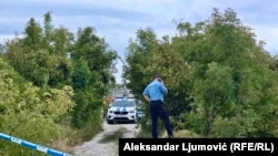 Policija je ogradila prostor mjesta ubistva, selo Ugnji pored Cetinja