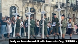 Пахаваньне загінулых жанчын зь сям'і Базылевічаў, Львоў,
6 верасьня 2024 