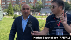 Нурланбек Тургунбек уулу Бишкектин Биринчи май райондук сотунда. 2-июль, 2026-жыл.