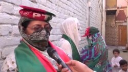 خېبر پښتونخوا کې د راتلونکو ټاکنو لپاره د ښځو کمپاین