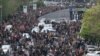 Armenia - Opposition supporters march in Yerevan, 22 April 2018.