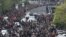 Armenia - Opposition supporters march in Yerevan, 22 April 2018.