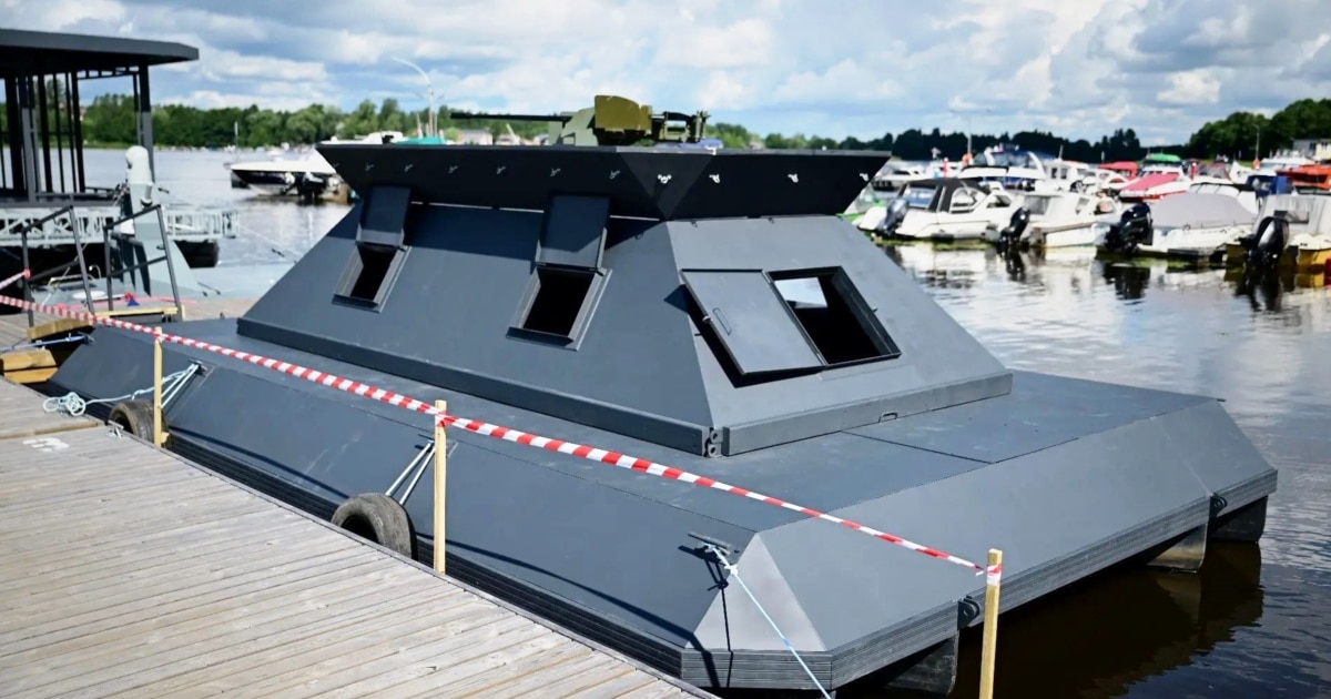Russia Tests 'Floating Sentry Posts' To Counter Ukrainian Drones