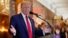 Fostul președinte american Donald Trump a susținut o conferință de presă din holul Trump Tower, la câteva ore de la condamnarea sa. 