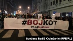 Protest "1 od 5 miliona" u Beogradu