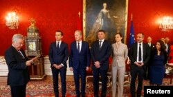 Австри -- Австрин президент ФишерГейнц, стигалкъекъа 18-гIа де, 2016-гIа шо. 