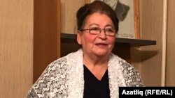 Нәҗибә Сафина Башкортстан Татар иҗтимагый үзәгендә очрашуда