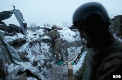Fighting in eastern Ukraine has intensified in recent days (file photo).