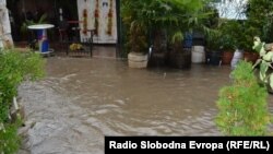 Macedonia - Flooding in Ohrid - Nov2012