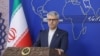Iran - Iranian Foreign Ministry spokesman Esmaeil Baghaei at a news briefing in Tehran.