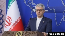 Iranian Foreign Ministry spokesman Esmaeil Baqaei (file photo)
