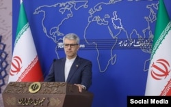 Esmaeil Baghaei, purtătorul de cuvânt al Ministerului Afacerilor Externe de la Teheran.