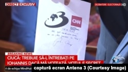 Angajamentul semnat de liderul PNL, Nicolae Ciucă, are virgula între subiect și predicat.