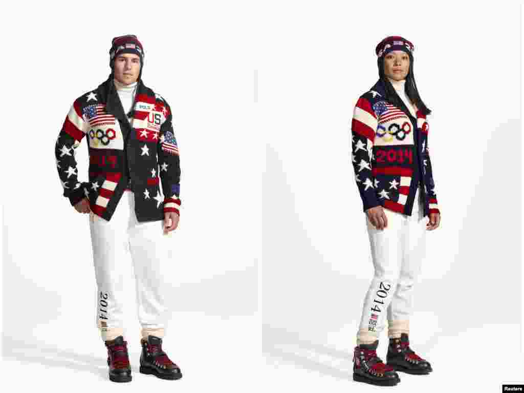 The U.S. team&#39;s official opening ceremony parade uniforms were designed by Ralph Lauren.