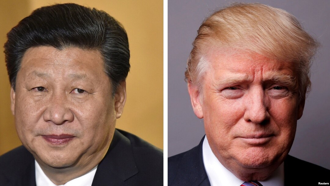 Си Цзиньпин и Дональд Трамп