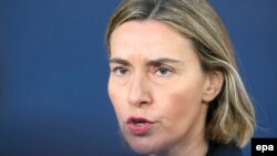 Shefja e politikës së jashtme të Bashkimit Evropian, Federica Mogherini.