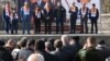 Armenia - The opposition ORO alliance holds an election campaign rally in Yerevan, 19Mar2017.